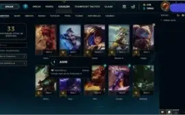 ACC UNRANKED LVL 30 COM TODAS AS CÁPSULAS INTACTAS !