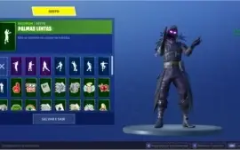 conta fortnite por R$ 400,00