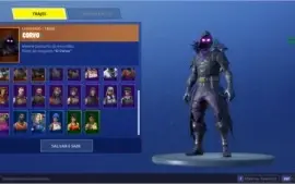 conta fortnite por R$ 400,00