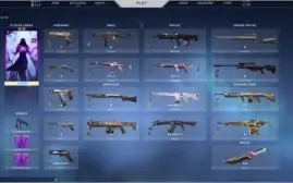 Conta lol platina e valorant diamante muitas skins