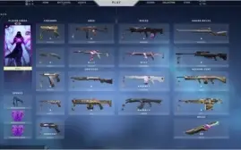 Conta lol platina e valorant diamante muitas skins