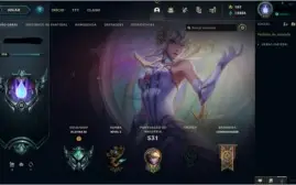 Conta lol platina e valorant diamante muitas skins
