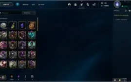 Conta lol platina e valorant diamante muitas skins