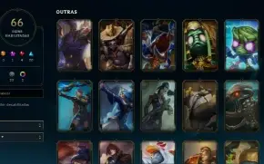 CONTA LOL- LVL 431 - 165 Champions - 66 Skins - FULL ACESSO