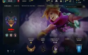 CONTA LOL- LVL 431 - 165 Champions - 66 Skins - FULL ACESSO