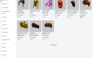 Conta Roblox | Varias roupas e chapeus | Barato