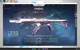 Conta valorant *1500 em skin* PRA HOJE