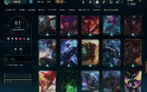 Ferro 3 com 70 Champs e 61 skins ( Mais de 30 Jogos )