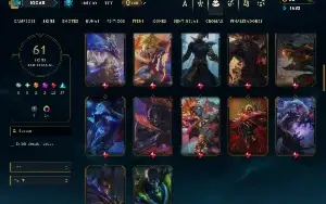 Ferro 3 com 70 Champs e 61 skins ( Mais de 30 Jogos )