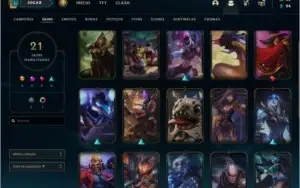 Kayle Juiza e Corki UFO + Conta Platina 1 Main ADC