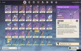 Conta Late game com 7 Cinco estrelas e 2 Constelação  RA 49