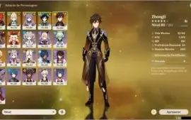 Conta Late game com 7 Cinco estrelas e 2 Constelação  RA 49