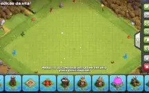 CV10 full construção, tropas e feitiços de elixir, muros