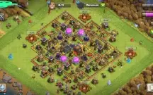 CV10 full construção, tropas e feitiços de elixir, muros