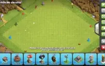 CV10 full construção, tropas e feitiços de elixir, muros