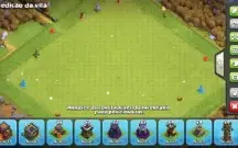 CV10 full construção, tropas e feitiços de elixir, muros
