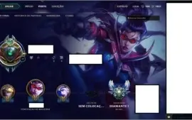 Conta League of Legends Diamante 1 - Borda Mestre