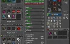 TIBIA MS lvl 125 / ED lvl 60 / RL lvl 50 / EL lvl 50  Lobera