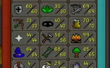 Iron Osrs bem encaminhada 99 fm com pet e tome