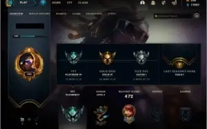 Conta LoL League of Legends (All champs)