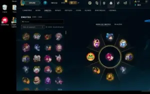 Conta do league of legends a venda