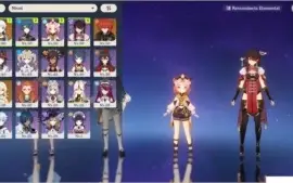 Conta Genshin Impact Ayaka/Diluc AR 40 + Banner Garantido
