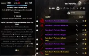 |PC-NA| Conta ESO 456 cp Endgame PvE