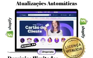 Tema Dropmeta + 1 Ano De Temas Grátis E Atualização Ao Tema
