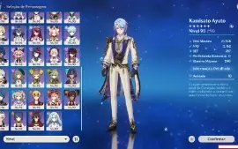15 Personagens T5 + 7 Armas T5
