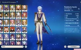 15 Personagens T5 + 7 Armas T5