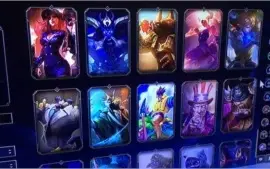 Conta com varias skins caras e raras