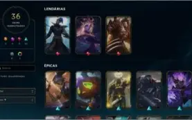 Conta league of legends lvl 269