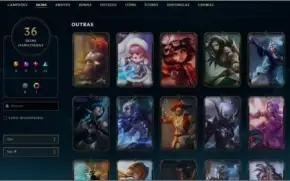 Conta league of legends lvl 269