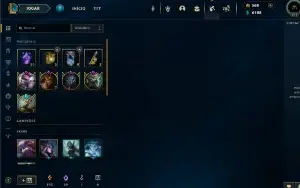 Conta LoL Vários Champions, 256 Skins