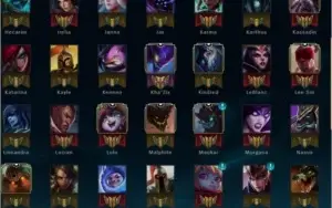 Conta League of Legends, /Diamante 2 /87 Campeões /24 Skins