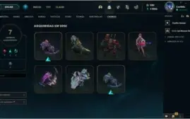 (TROCO) Conta de LOL por itens d CSGO