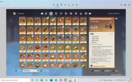 Conta Xiao+Baal+2 Lanças de personagens