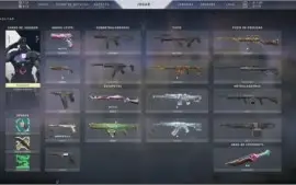 Conta Valorant Beta Twitch com skins