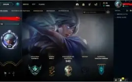 Conta platina III 57% wr 89 campeões 44 skins