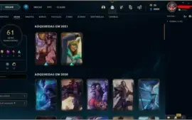 Conta lol 61 Skins 13 Chroma