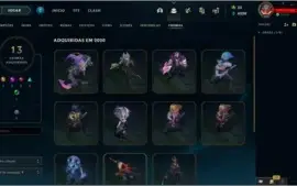 Conta lol 61 Skins 13 Chroma