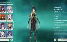 conta de genshin, vários t5