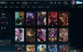 Conta de Lol ex platina,atualmente gold.