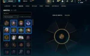 Diamante 4 com 35 Champs e 4 Skins + 1 Fragmento
