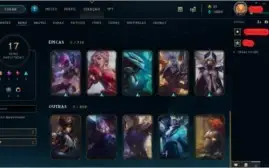 ''PROMOÇÃO'' CONTA DE LOL COM 17 SKIN 1 ULTIMATE