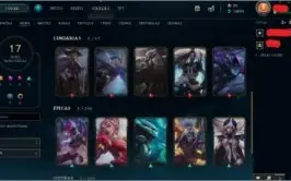 ''PROMOÇÃO'' CONTA DE LOL COM 17 SKIN 1 ULTIMATE