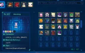 Conta ladmo  com  aox, slash angemon, shoutmon omega .x5 .