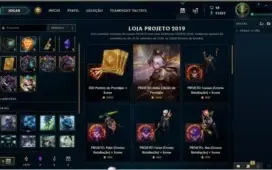 CONTA LOL UNRANKED LVL 50 CONTENDO 54 CHAMPS E SKINS
