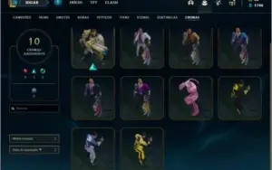 Conta Full skins prata 4