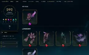 Conta Lol mestre 300 pdL, Nível 612, 319 skins